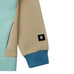 Sweat zippé Letkee - Reima - Cool Green