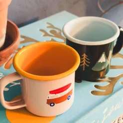 Tasse email enfant Go camping - Roadtyping