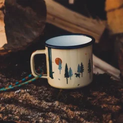 Tasse en émail Wild and Free - Roadtyping