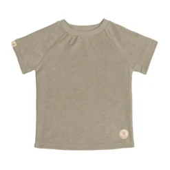 Tee-shirt éponge bébé en coton bio - Lassig - Olive