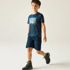 Tee-shirt respirant Alvarado - Regatta - Navy Marl
