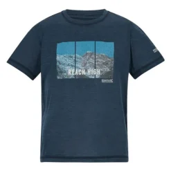 Tee-shirt respirant Alvarado - Regatta - Navy Marl