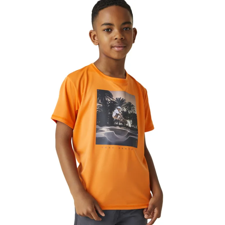 Tee-shirt respirant Alvarado - Regatta - Persimmon