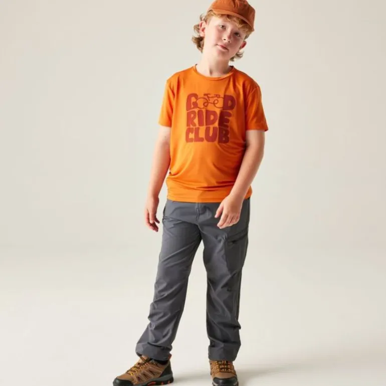 Tee-shirt respirant enfant - Amuse II - Dare2B - Burnt Orange