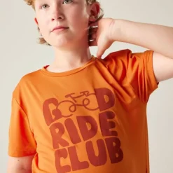 Tee-shirt respirant enfant - Amuse II - Dare2B - Burnt Orange