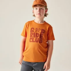 Tee-shirt respirant enfant - Amuse II - Dare2B - Burnt Orange