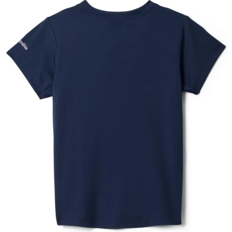 Tee shirt respirant enfant Tech Trail - Columbia - Collegiate Navy