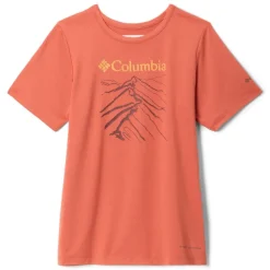 Tee shirt respirant enfant Tech Trail - Columbia - Tuscan / Ridge Line Life