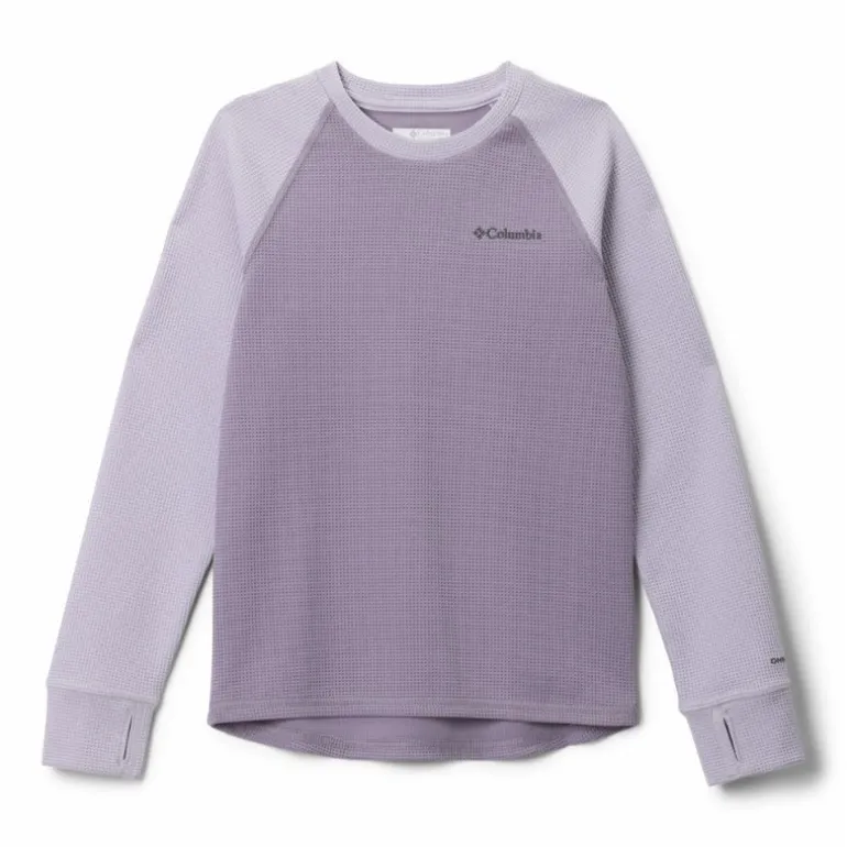 Tee-shirt technique Tech Trail Utility Warm - Columbia - Shale Purple / Lavander Pearl