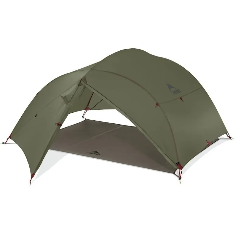 Tente randonnée 3 places légère - MSR Mutha Hubba NX V2 - Verte