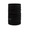 Tour de cou enfant en laine Merinos - BUFF - Solid Black