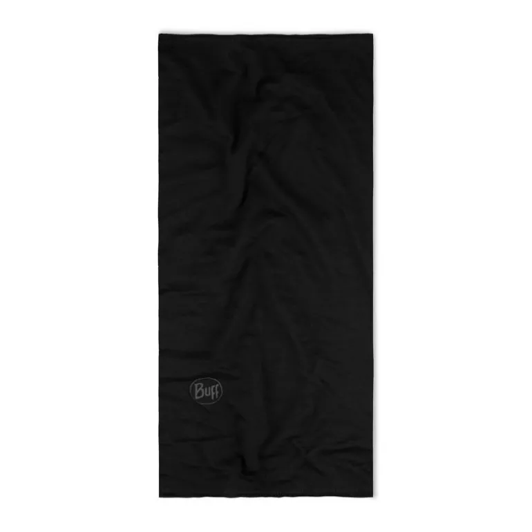Tour de cou enfant en laine Merinos - BUFF - Solid Black