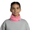 Tour de cou enfant en laine Merinos - BUFF - Solid Rose Pink