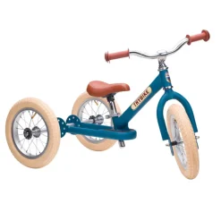 Tricycle Trybike : évolutif en draisienne - Bleu mat