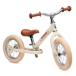 Tricycle Trybike : évolutif en draisienne - Creme