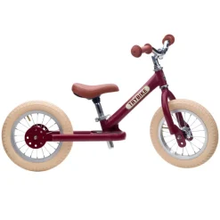 Tricycle Trybike : évolutif en draisienne - Rouge mat