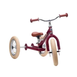 Tricycle Trybike : évolutif en draisienne - Rouge mat