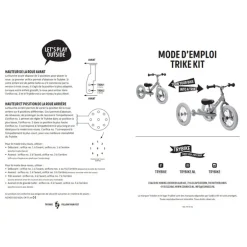 Tricycle Trybike : évolutif en draisienne - Vert
