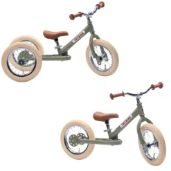 Tricycle Trybike : évolutif en draisienne - Vert