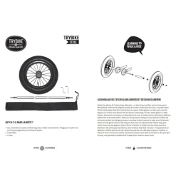 Tricycle Trybike : évolutif en draisienne - Vert