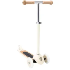 Trottinette Banwood 3 roues - à partir de 3 ans - crème