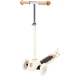 Trottinette Banwood 3 roues - à partir de 3 ans - crème