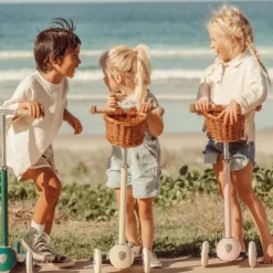 Trottinette Banwood 3 roues - à partir de 3 ans - crème