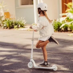 Trottinette Banwood 2 roues - à partir de 5 ans - crème