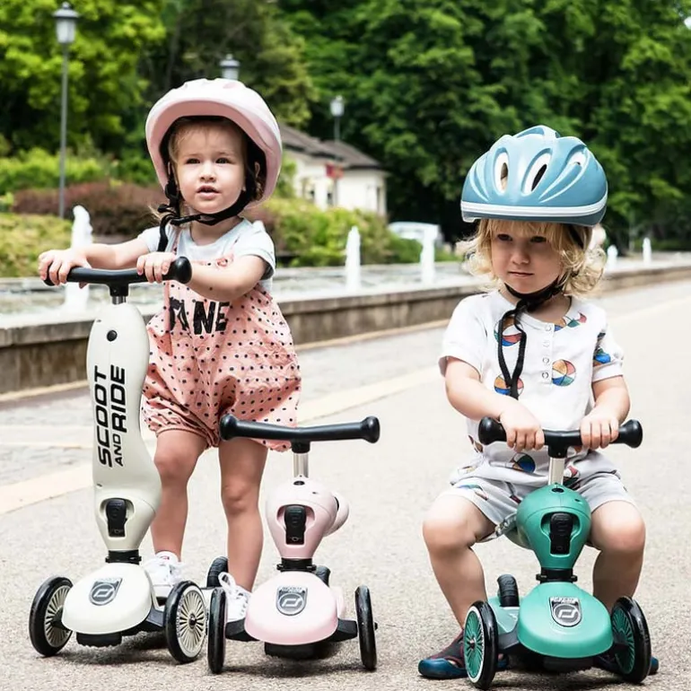 Trottinette 2 en 1 Highwaykick 1 - Scoot and Ride - Vert forêt
