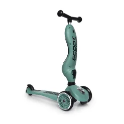 Trottinette 2 en 1 Highwaykick 1 - Scoot and Ride - Vert forêt