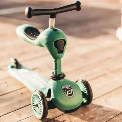 Trottinette 2 en 1 Highwaykick 1 - Scoot and Ride - Vert forêt