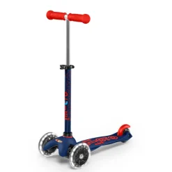 Trottinette Micro Mini Deluxe à LED - 2 à 5 ans - Bleu