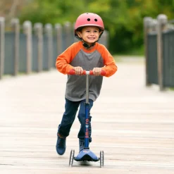 Trottinette Micro Mini Deluxe à LED - 2 à 5 ans - Bleu
