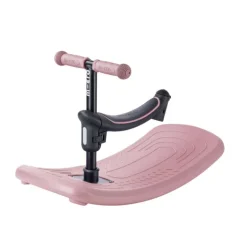 Trottinette Mini Micro Deluxe Rock & Go LED - Micro - Rose poudré