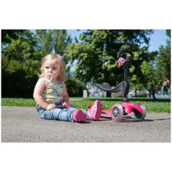 Trottinette évolutive Micro mini 3 en 1 push - Dès 1 an - Rose