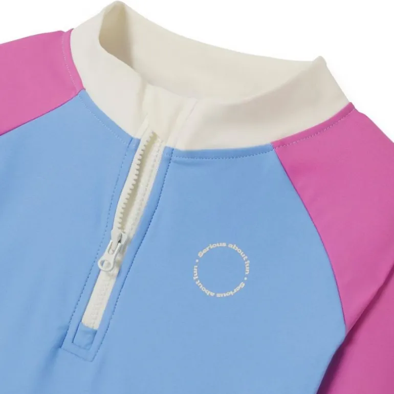 T-shirt anti-UV enfant - KietLa - Violet / Rose