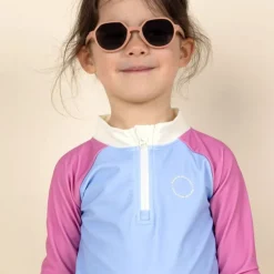 T-shirt anti-UV enfant - KietLa - Violet / Rose