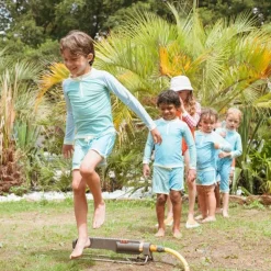 T-shirt anti-UV enfant - KietLa - Vert / Bleu