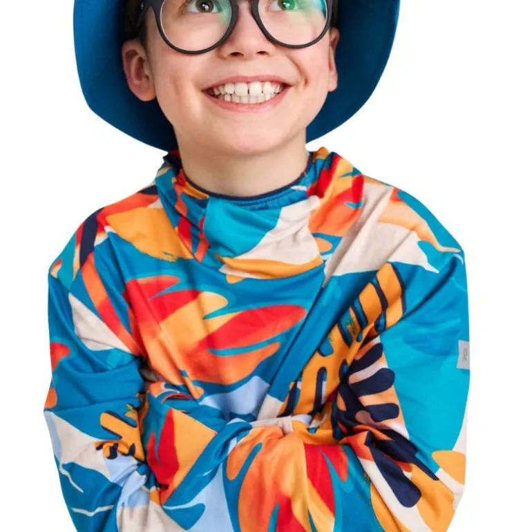 T-shirt à capuche anti-insectes enfant Surista - Reima - Fruity Orange