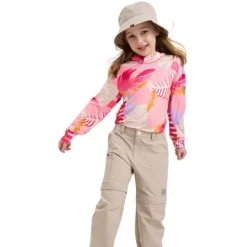 T-shirt à capuche anti-insectes enfant Surista - Reima - Sunset Pink