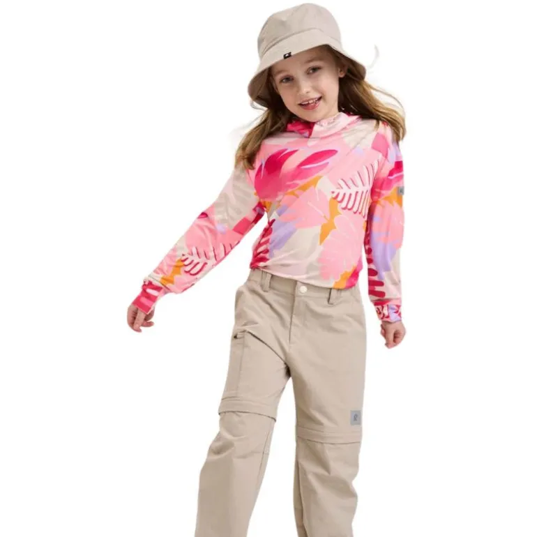 T-shirt à capuche anti-insectes enfant Surista - Reima - Sunset Pink