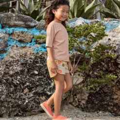 T-shirt de bain anti-uv enfant - Lassig - Sunshine pêche