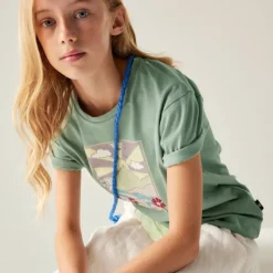 T-shirt enfant Trailblazer - Dare2b - Glacier Green