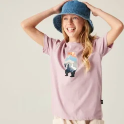 T-shirt enfant Trailblazer - Dare2b - Mauve Shadow