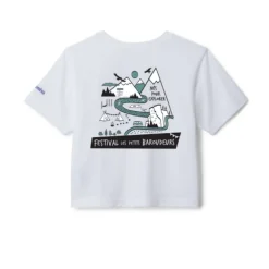 T-shirt Kid Festival - Columbia - Blanc - 2026