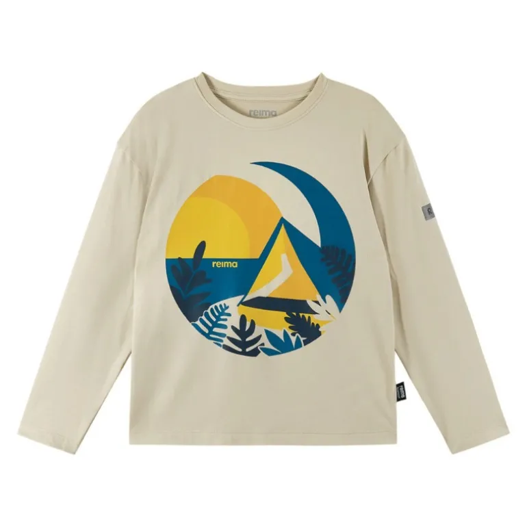 T-shirt manches longues anti-insectes enfant Inista - Reima - Sandy Beige
