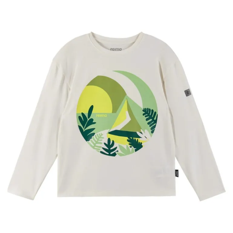 T-shirt manches longues anti-insectes enfant Inista - Reima - Off white