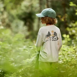 T-shirt manches longues anti-insectes enfant Inista - Reima - Off white Wild