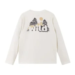 T-shirt manches longues anti-insectes enfant Inista - Reima - Off white Wild