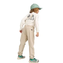 T-shirt manches longues anti-insectes enfant Inista - Reima - Off white Wild
